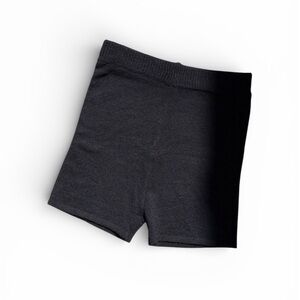 superdown Black High Waisted Knit Biker Lounge Shorts Small